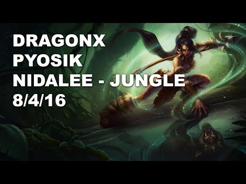 DragonX Pyosik Jungle Nidalee vs Graves - KR Challenger Rank Game