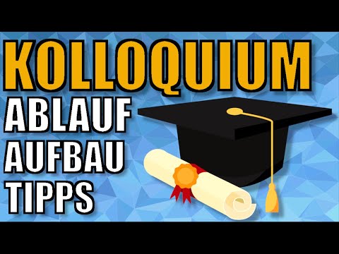 Colloquium for educators - meaning, procedure and tips for the colloquium | EDUCATING CHANNEL