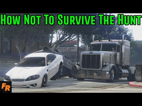 How Not To Survive The Hunt - Gta 5 Challenge