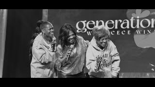 When CeCe calls us on stage for a sister moment!