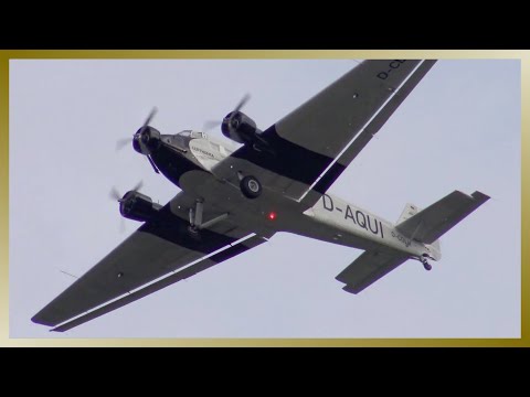✈️ Low flyover of Junkers Ju 52 ✈️