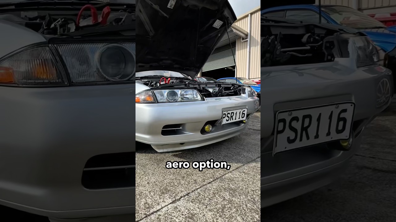 Does your Nissan Skyline R32 have this hidden feature? #jdmcars #r32 #skyline #nissan #aero #cars