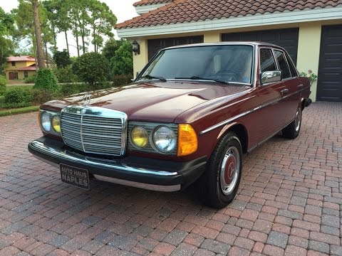 SOLD!!! Test Drive - 1983 Mercedes-Benz 240D for sale by Autohaus of Naples AutohausNaples.com