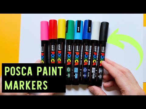 Posca Paint Markers Are Excellent All Surface Paint Pens
