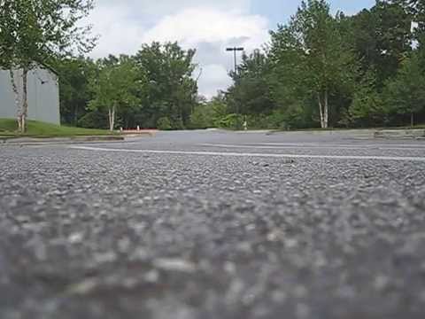 Megan Racing Drift Spec axle back exhaust on Nissan 370z.