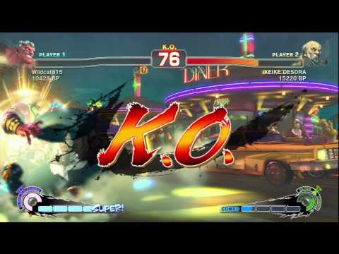 SSF4 - Wildcat (Hakan) VS. KEIKE DESORA (Gouken)