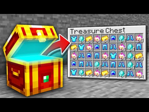 I Found CUSTOM TREASURE in Minecraft!