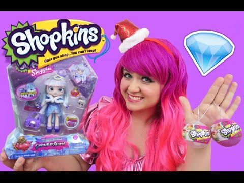 Shopkins Special Edition Gemma Stone Shoppie +  Christmas Ornaments | TOY REVIEW | KiMMi THE CLOWN Video