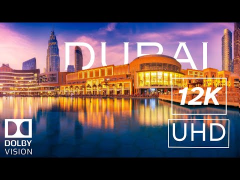 DUBAI 12K Video Ultra HD With Soft Piano Music - 120 FPS - 12K Nature Film