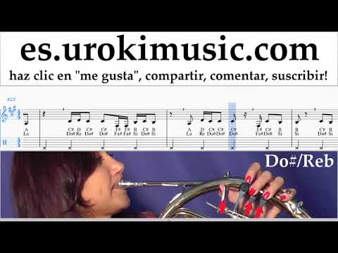 Tutorial de Trompa The Chainsmokers - Sick Boy Clases Notas um-ih927