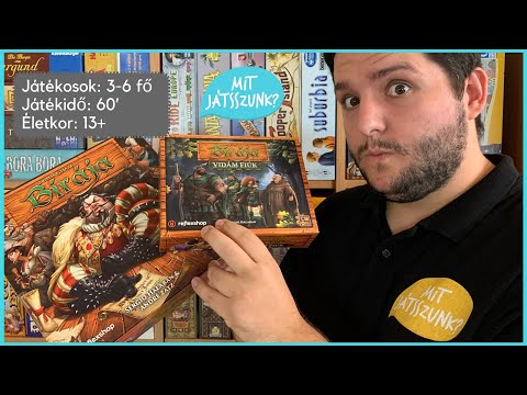 Nottingham Bírája Vidám Fiúk Játékbemutató - Mit Játsszunk?