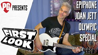 Video thumbnail for Epiphone Joan Jett Olympic Special Demo | First Look by Premier Guitar