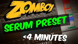 Make Wild ZOMBOY - Invaders Style Bass In Serum In 4 Minutes (+ FREE Preset)