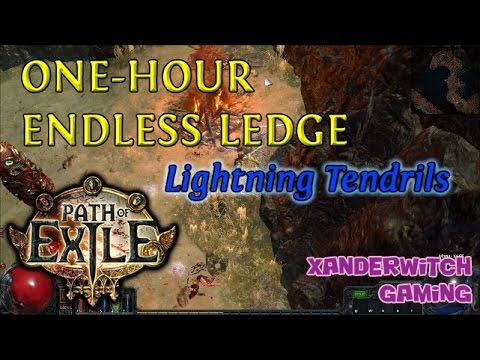 Path of Exile | One-Hour Endless Ledge Race | Lightning Tendrils