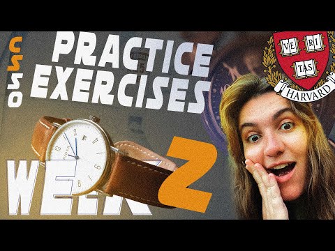 CS50 HOURS, NO-V0W3LS and PASSWORD - PRACTICE PROBLEMS WEEK 2 | SOLUTIONS