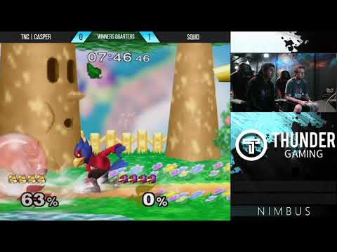 Nimbus #35 - TNC | Casper (Fox) VS Squid (Falco) - SSBM Winners Quarters