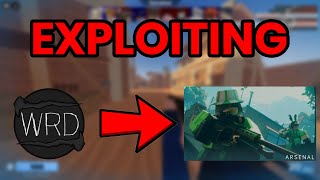 Roblox Arsenal EXPLOITING using JJSPLOIT and get OP GUNS (No Talking or Commentary)