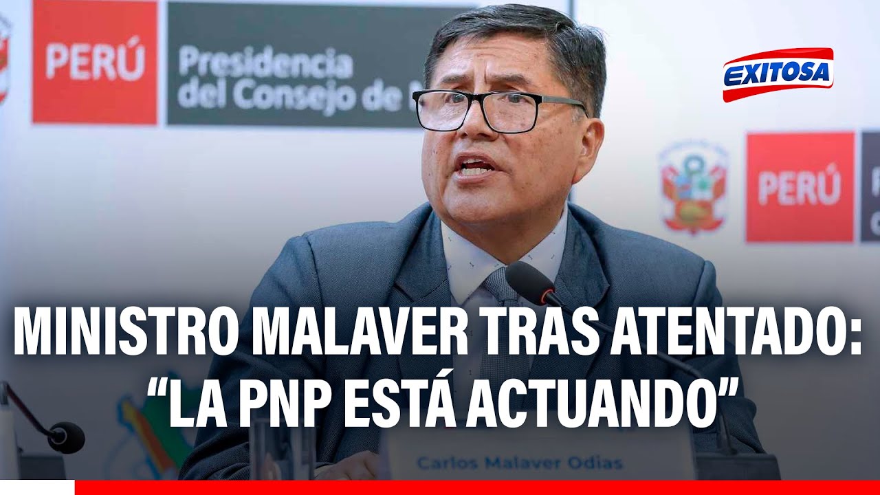 🔴🔵 Ministro del Interior: "Los esfuerzos no bastan, pero la policía arriesga su vida a diario"