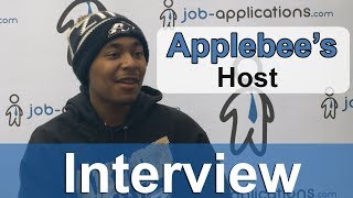 Applebee's Interview - Host