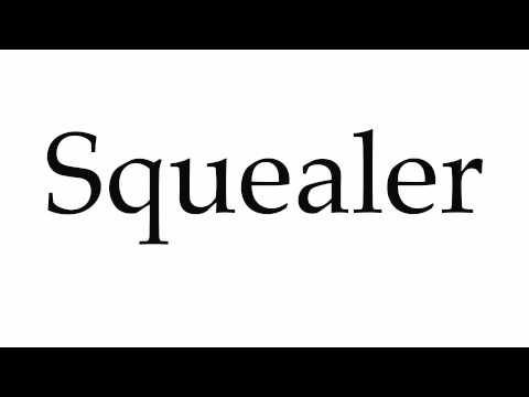 How to Pronounce Squealer