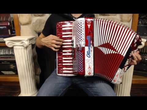 How to Play a 72 Bass Accordion - Lesson 5 - French Folk in E Minor - Mazurka Limousin