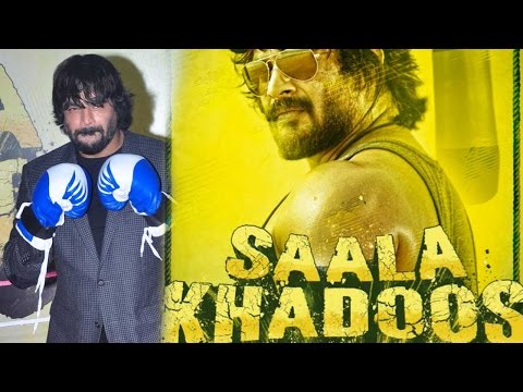 R Madhavan Attends The Launch Of His New Movie Saala Khadoos