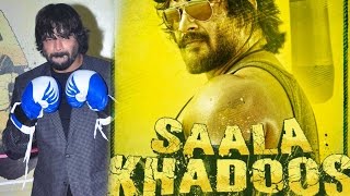 R Madhavan Attends The Launch Of His New Movie Saala Khadoos