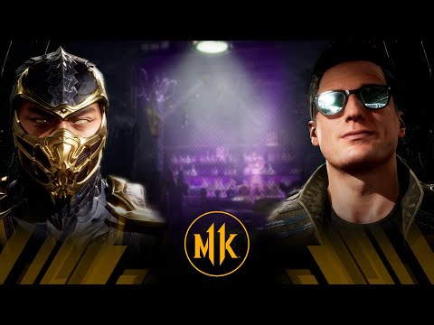 Mortal Kombat 11 - Scorpion Vs Johnny Cage (Very Hard)