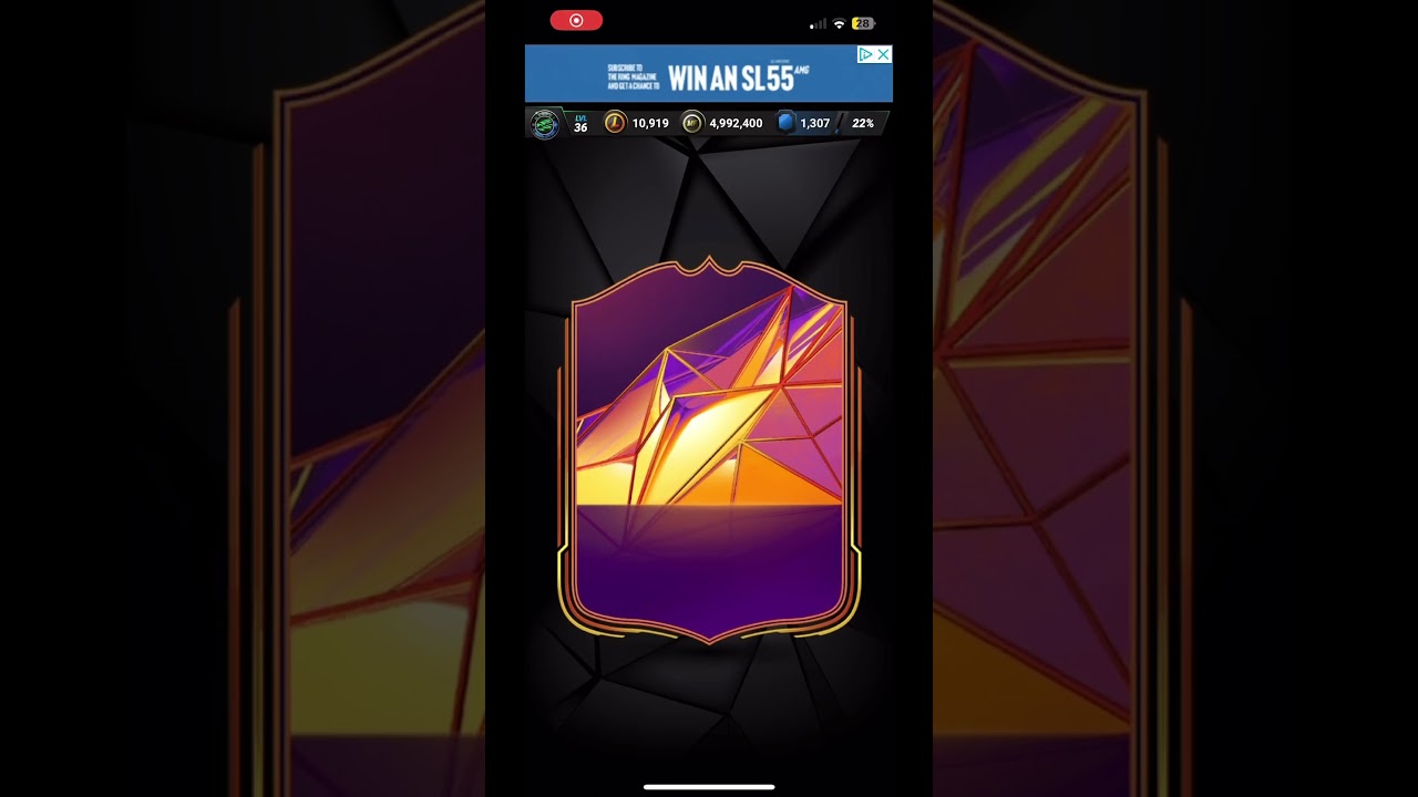 I opened a 100 percent random pack and got Diaby #fyp #shorts #madfut #viralvideo