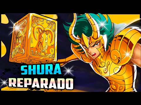 LUTA ESPETACULAR! SHURA ARMADURA REPARADA É UM MANÍACO! | Saint Seiya Awakening