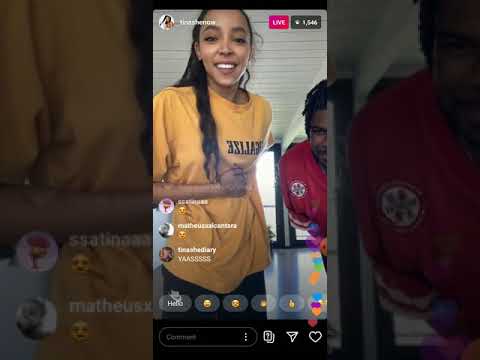 Tinashe teaching HopScotch Dance on IG Live