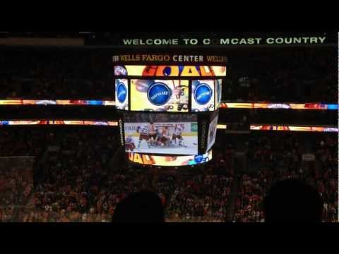 Flyers vs. Hurricanes 2/2/13 Goal 3