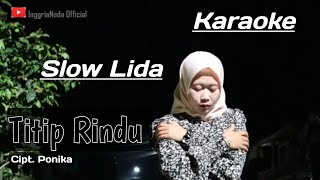 Download lagu Karaoke/Lirik TITIP RINDU | Versi slow mp3