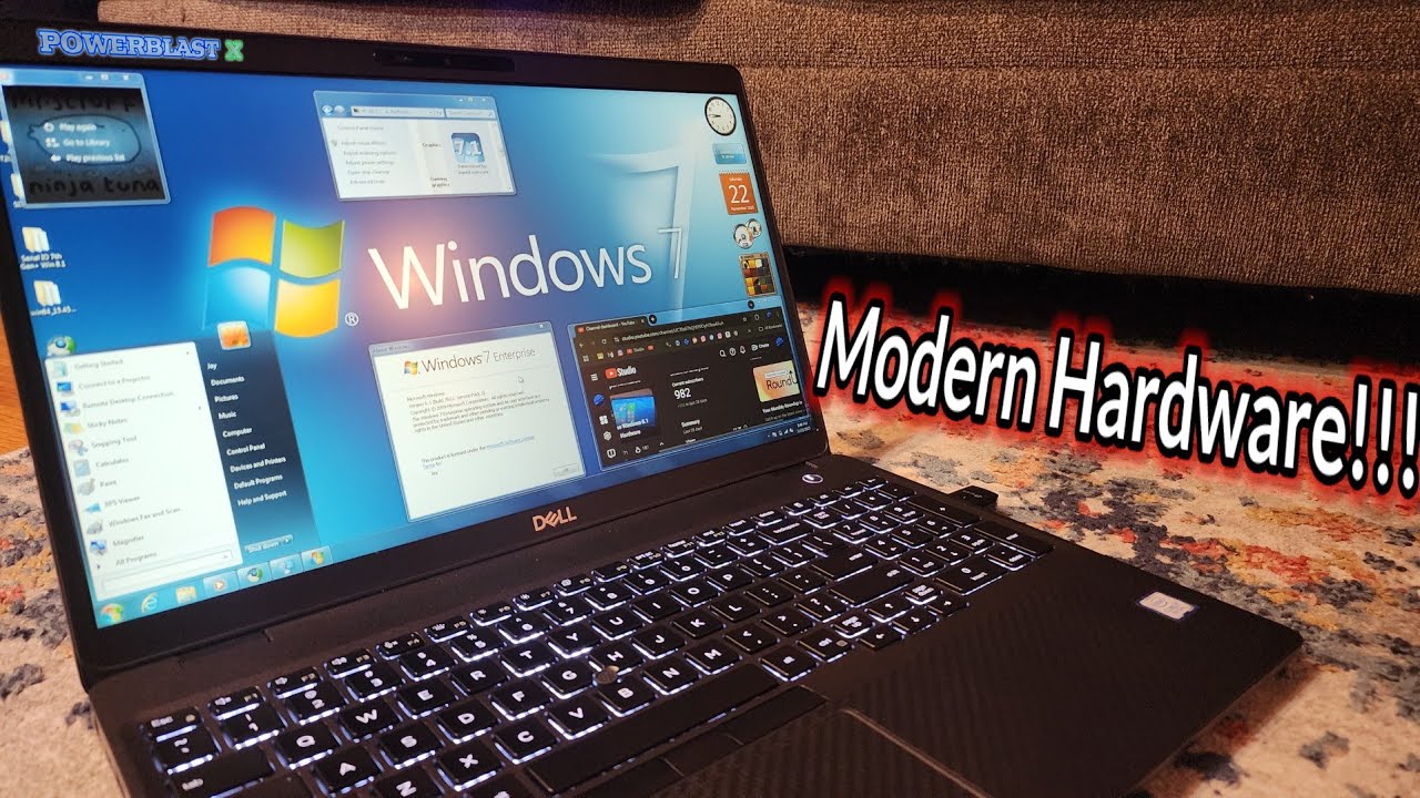 Trying Out Windows 7 on Modern Hardware!