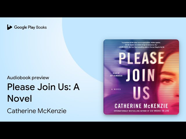 Vídeo relacionado con Please Join Us: A Novel