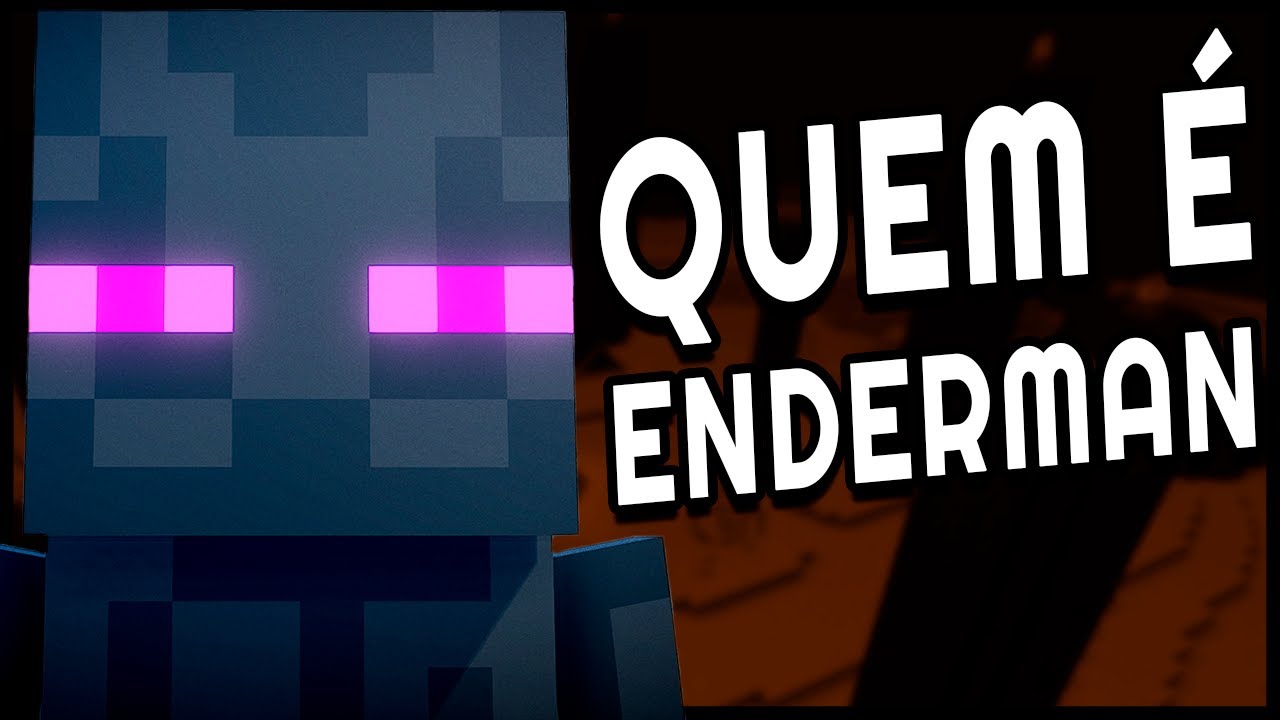 Quem é ENDERMAN? História, Segredos e TEORIAS dos Endermans em MINECRAFT! Enderman já foram HUMANOS?
