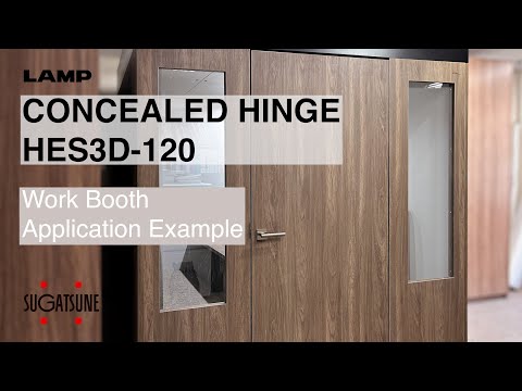 3방향 조절 기능 숨은 경첩 HES3D-H120-36