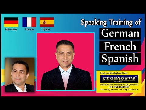 German, French, Spanish | Niranjan Jha Showman | Cromosys | Nallasopara (W) Nalasopara, Mumbai