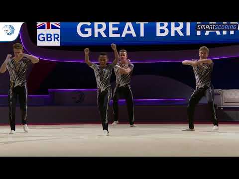 Men's group Great Britain - 2019 junior European bronze medallists, all-around