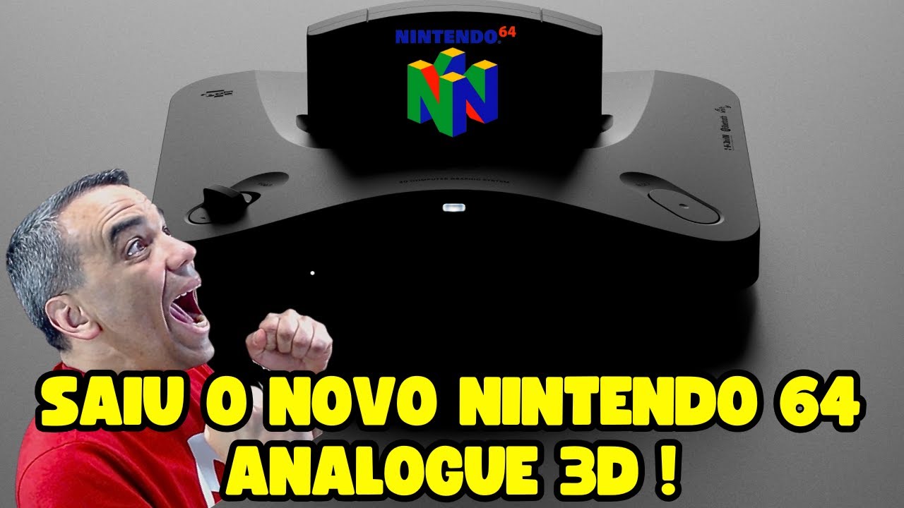 THE NEW NINTENDO 64 IS OUT - ANALOGUE 3D - FINALLY LOL
