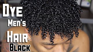 REFRESHING HAIR COLOR-DYE HAIR BLACK FOR MEN
