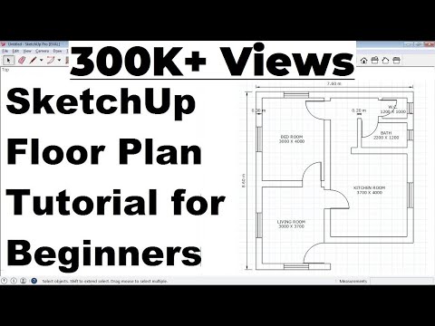 SketchUp Floor Plan Tutorial for Beginners