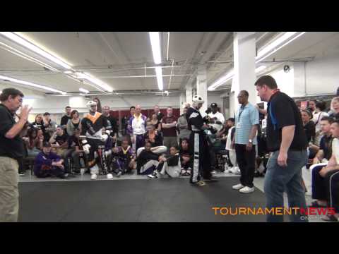 Raymond Daniels vs Ross Levine Men's Sparring at New England Open 2012