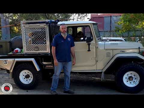 HJ47 Landcruiser, stock look with a twist!