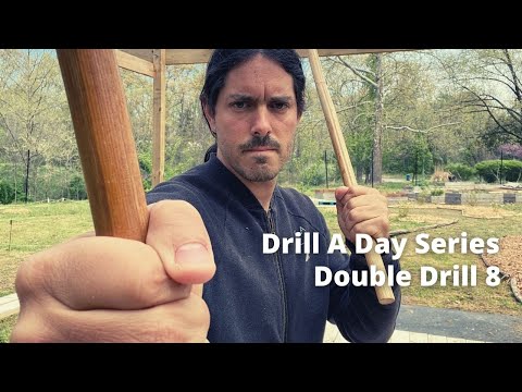 Double Sticks DRILL 8 - Kali Center Drill A Day Series Week 2