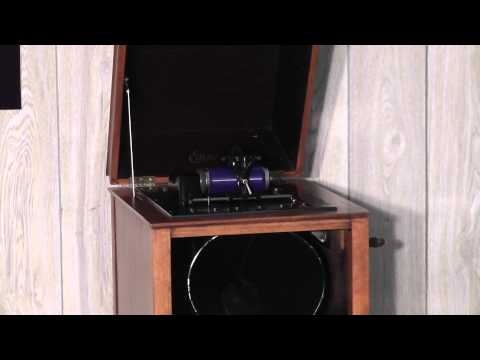 Edison blue amberol cylinder 1774 - Italian Army March (Accordian) by Guido Deiro