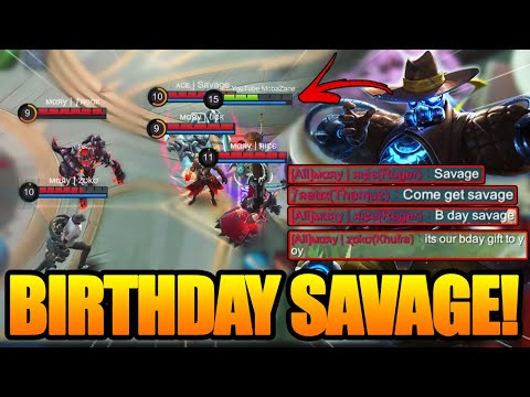 Free Savage On my Birthday! + Bonus Clip | Yi-Sun-Shin | MLBB