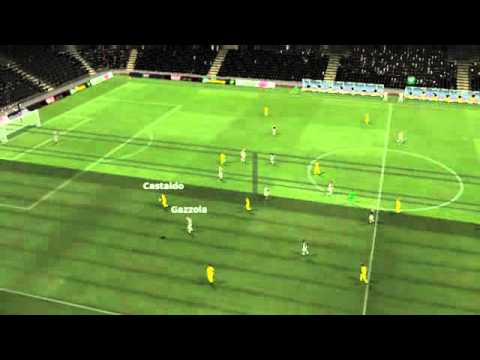 Ascoli vs Nocerina - Negro Goal 86 minutes