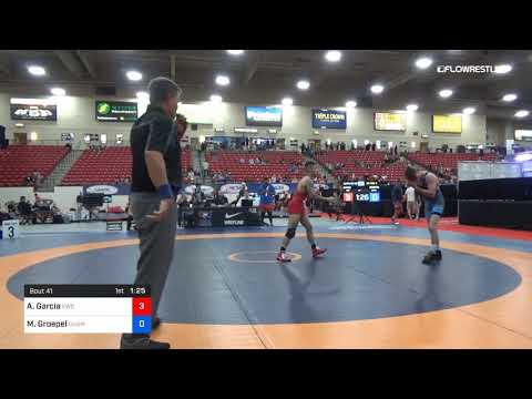 58 Kg Rr Rnd 2 Alexio Garcia Empire Wrestling Club Vs Matt Groepel Champion W.C.