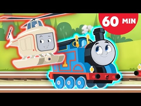 Harold the Helicopter Helps Thomas and Percy! | Thomas & Friends: All Engines Go! | 60+ Minutes - Kids TV Series, Kingdom Kids Zone - Thomas & Friends